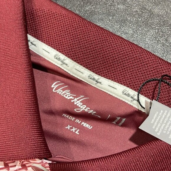 Walter Hagen Men's Performance 11 Print Golf Polo - Picture 5 of 8